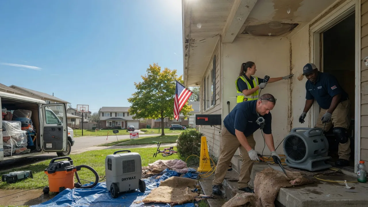 Water Damage Restoration in Gillespie, IL near me